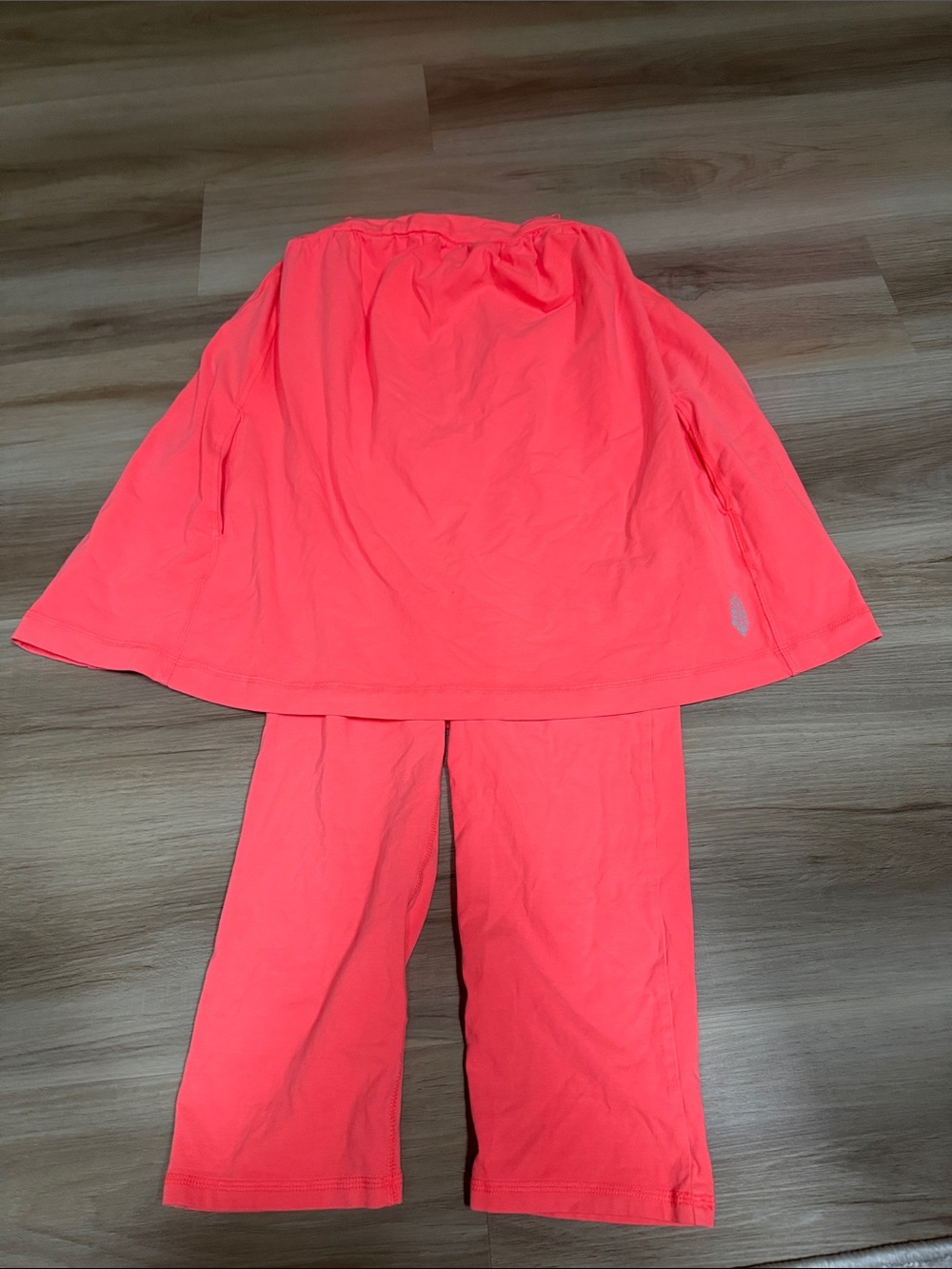 FP Movement by Free People Coral Pink Jumpsuit Romper